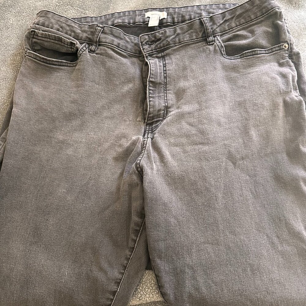 Forever 21 Gray Jean Size 20